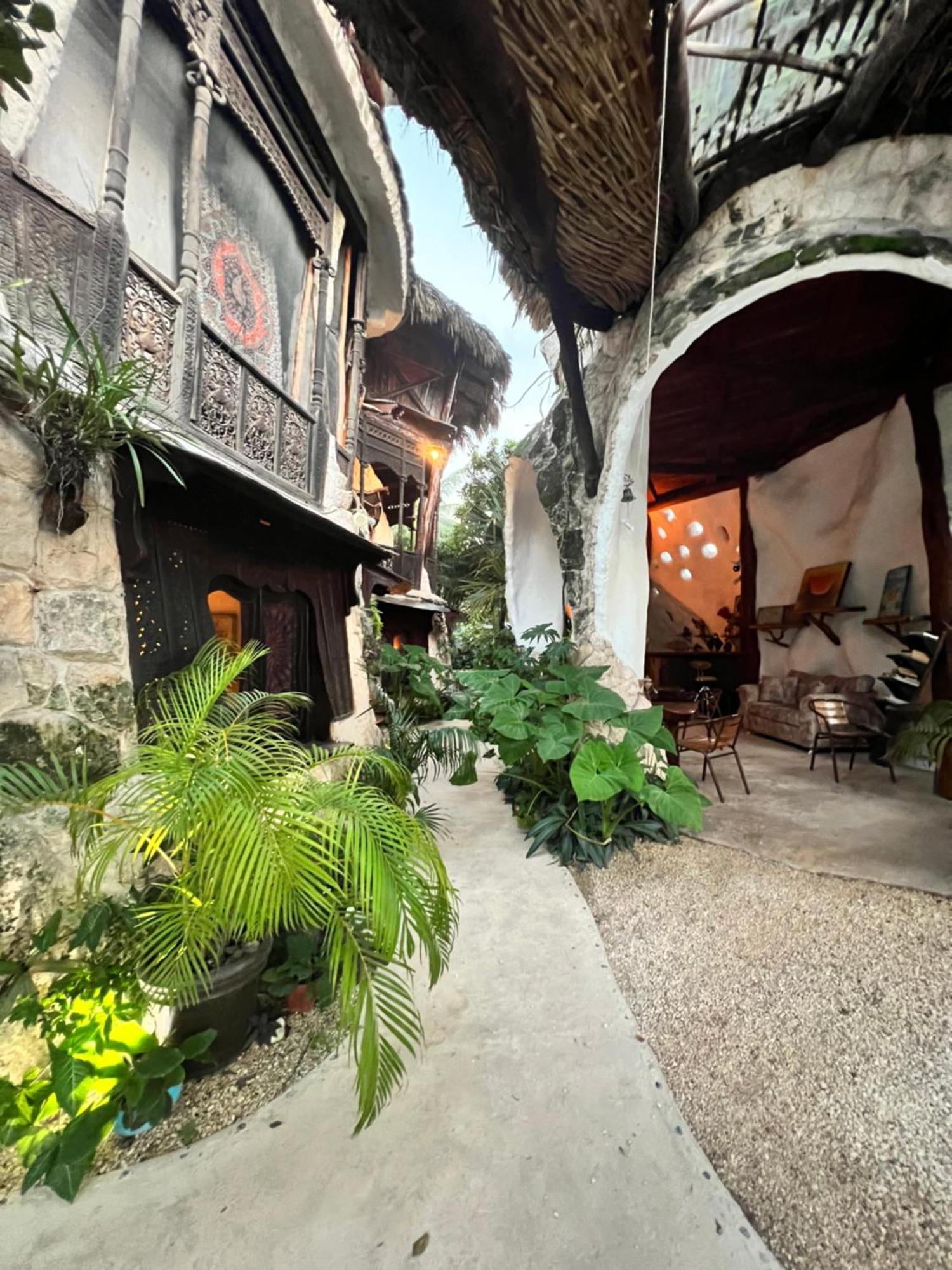 Bed and Breakfast La Quinta Orquidea Puerto Morelos Exterior foto