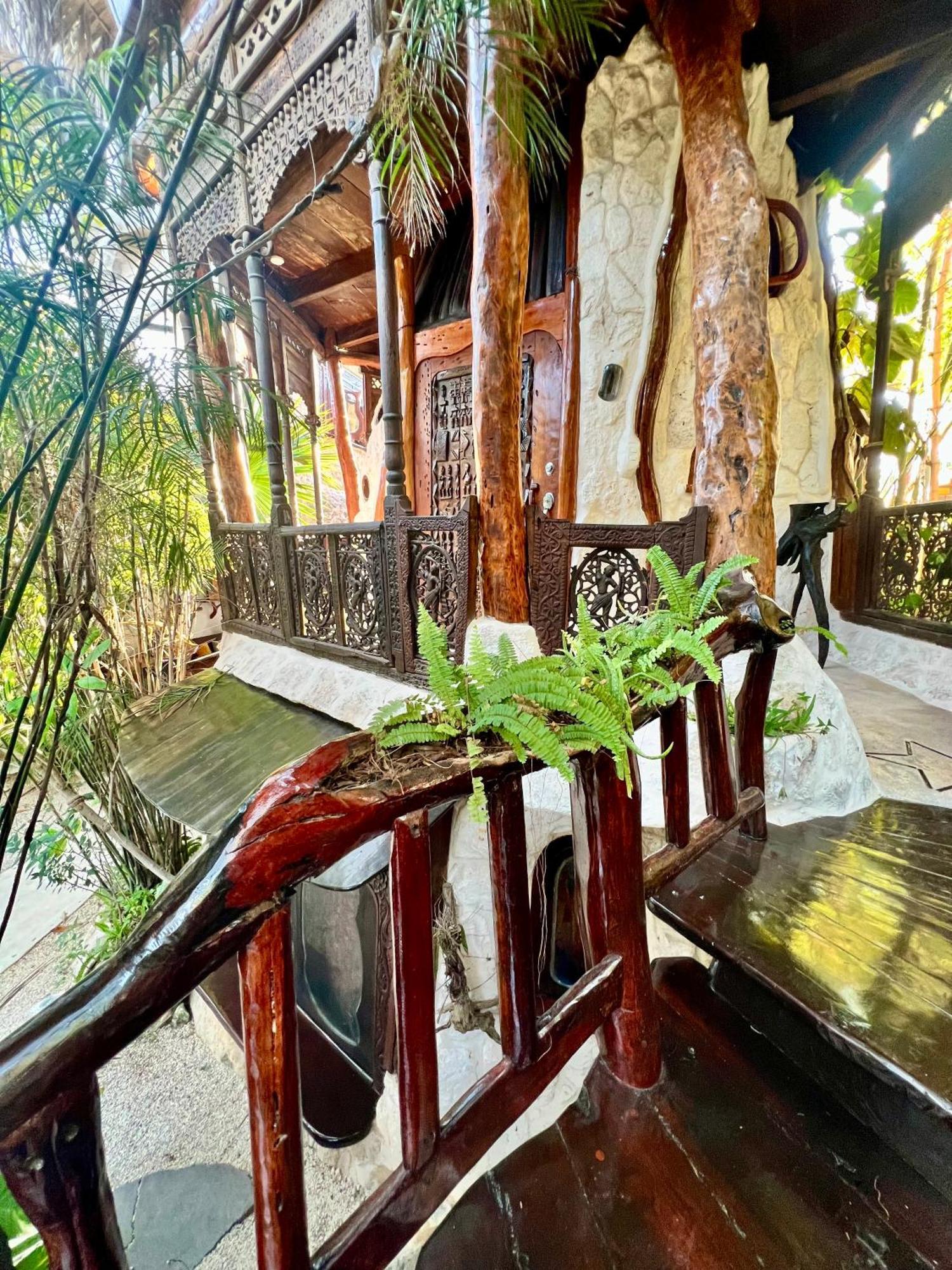 Bed and Breakfast La Quinta Orquidea Puerto Morelos Exterior foto
