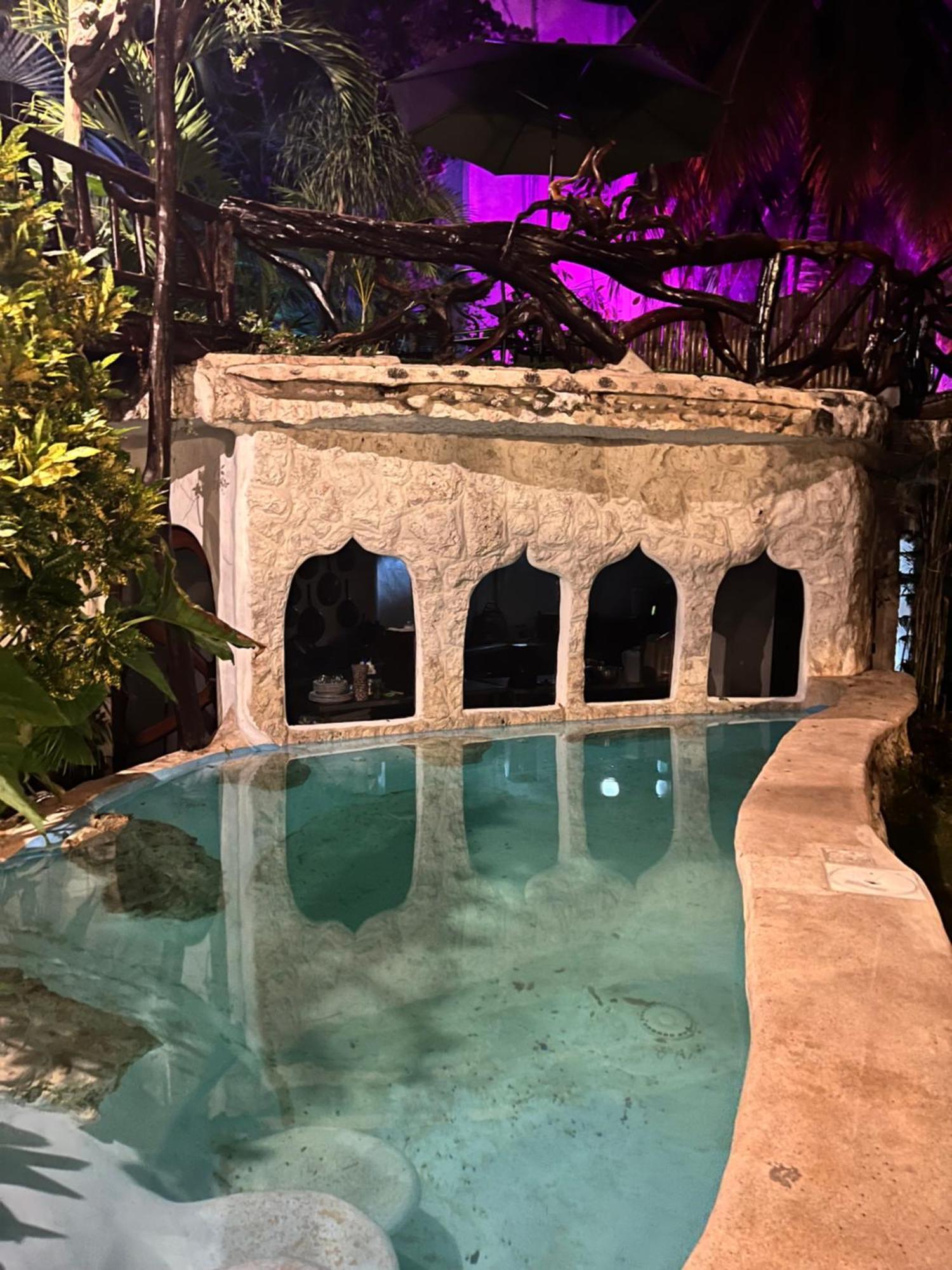 Bed and Breakfast La Quinta Orquidea Puerto Morelos Exterior foto
