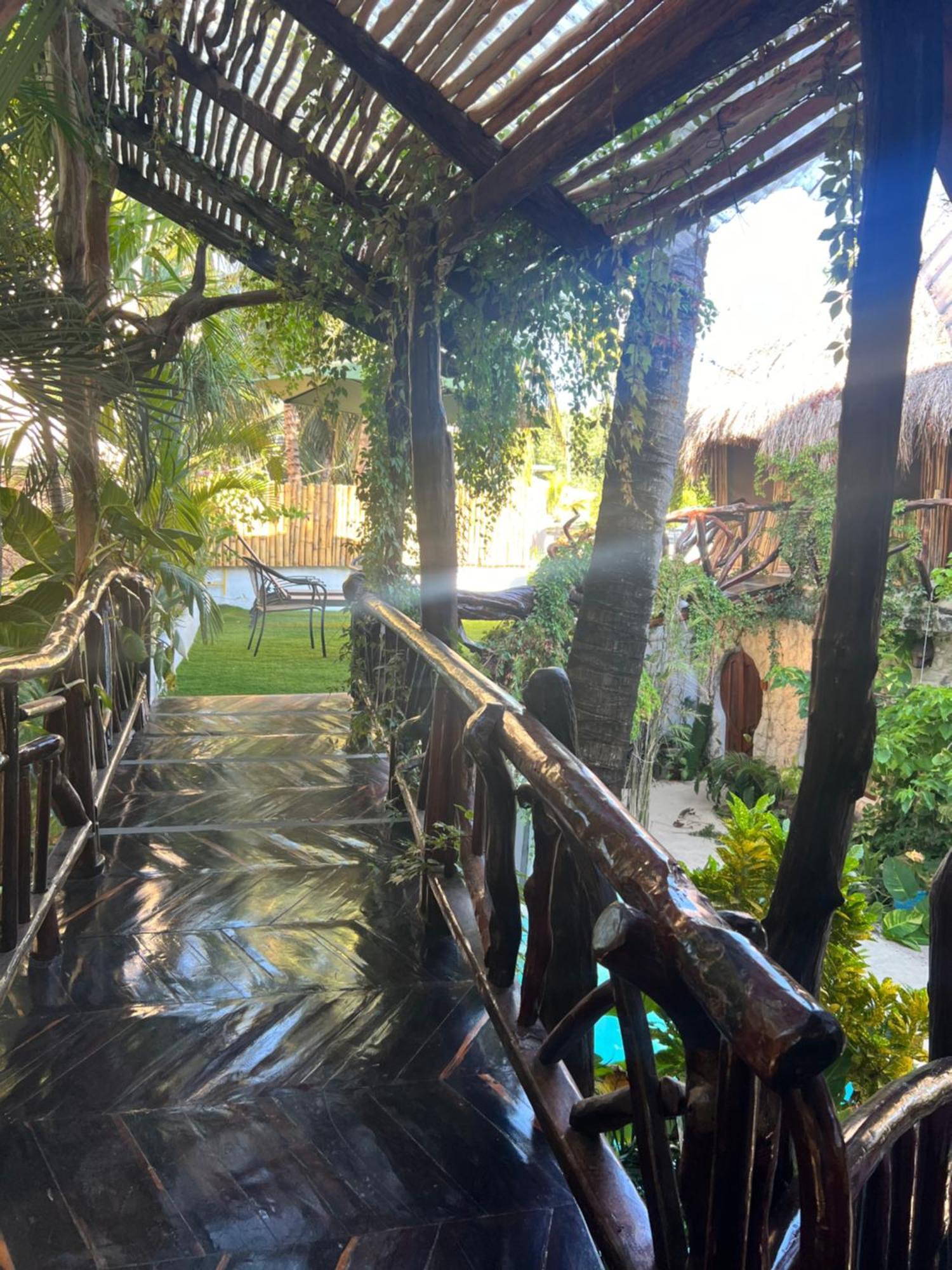 Bed and Breakfast La Quinta Orquidea Puerto Morelos Exterior foto