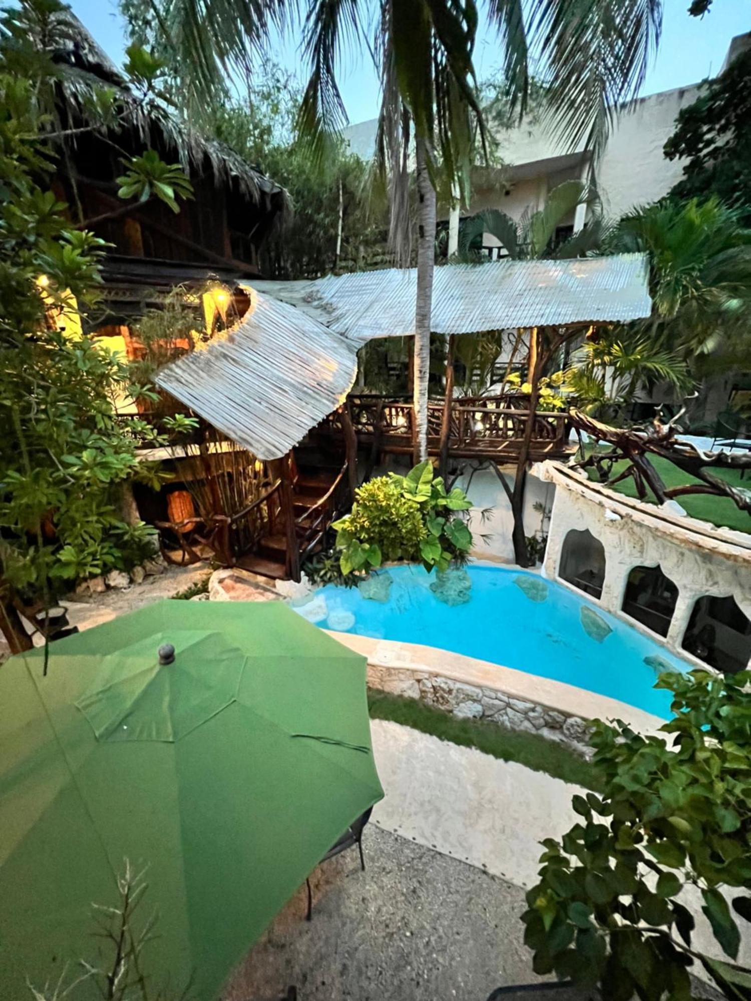Bed and Breakfast La Quinta Orquidea Puerto Morelos Exterior foto