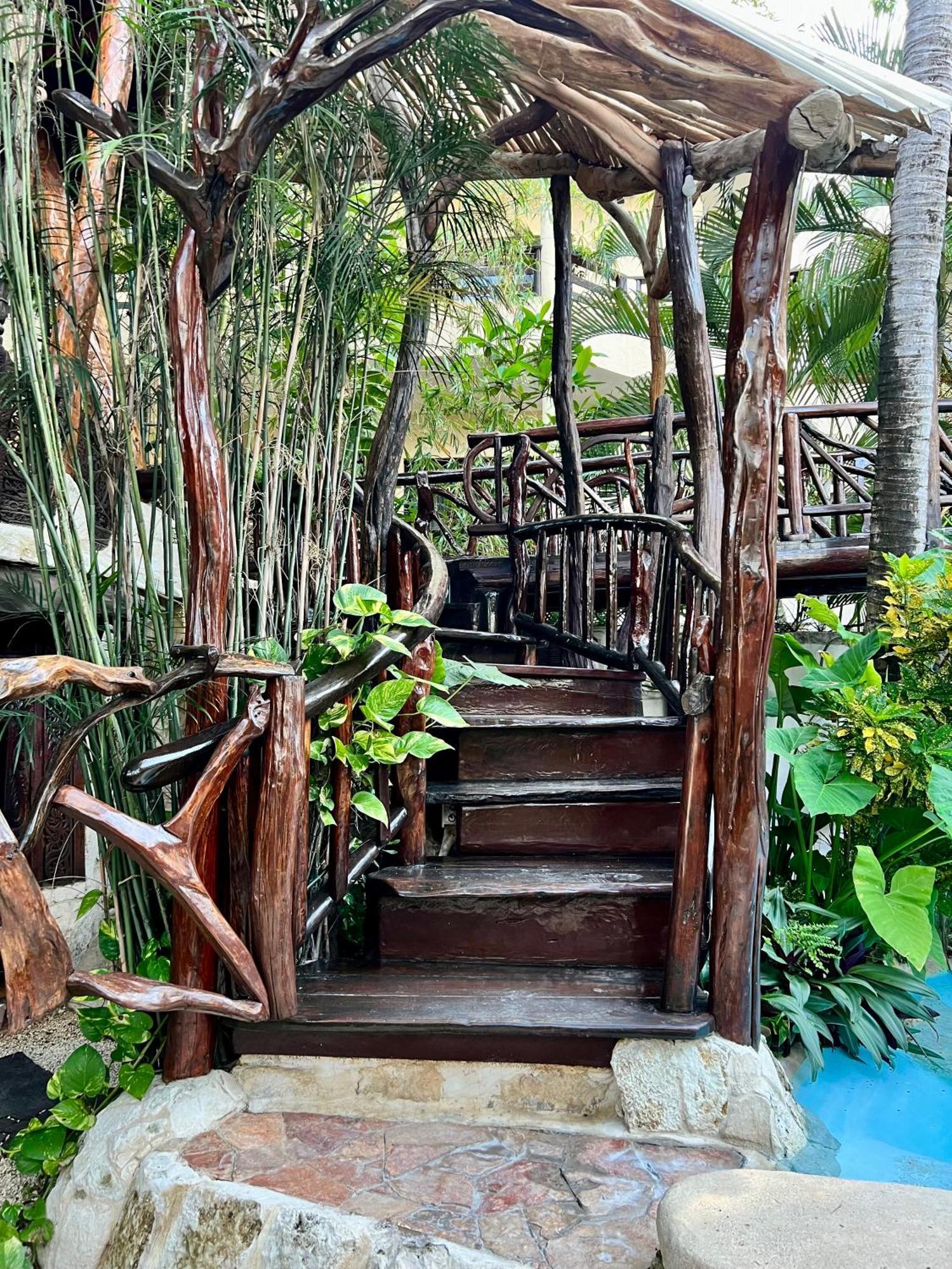 Bed and Breakfast La Quinta Orquidea Puerto Morelos Exterior foto