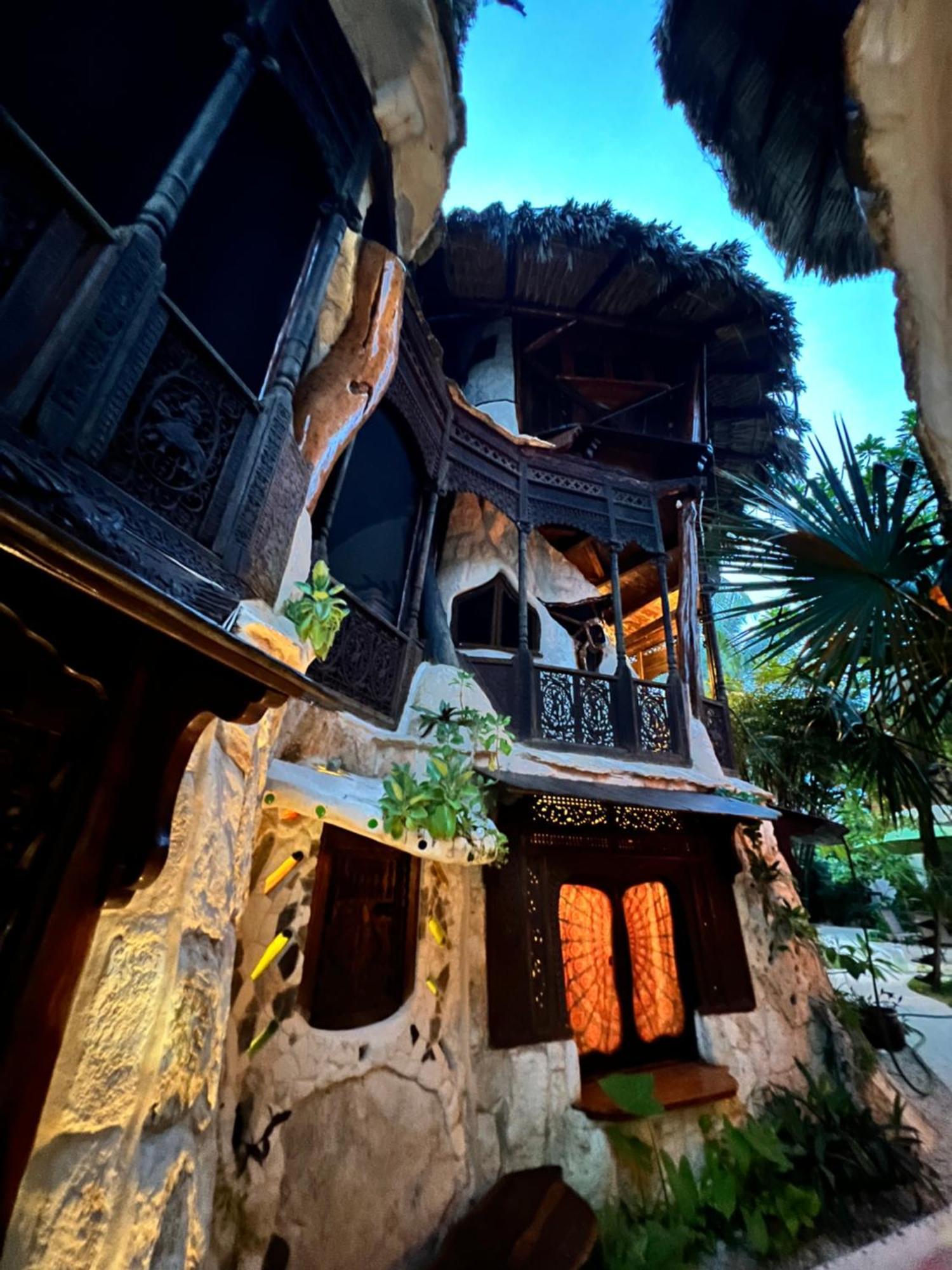 Bed and Breakfast La Quinta Orquidea Puerto Morelos Exterior foto