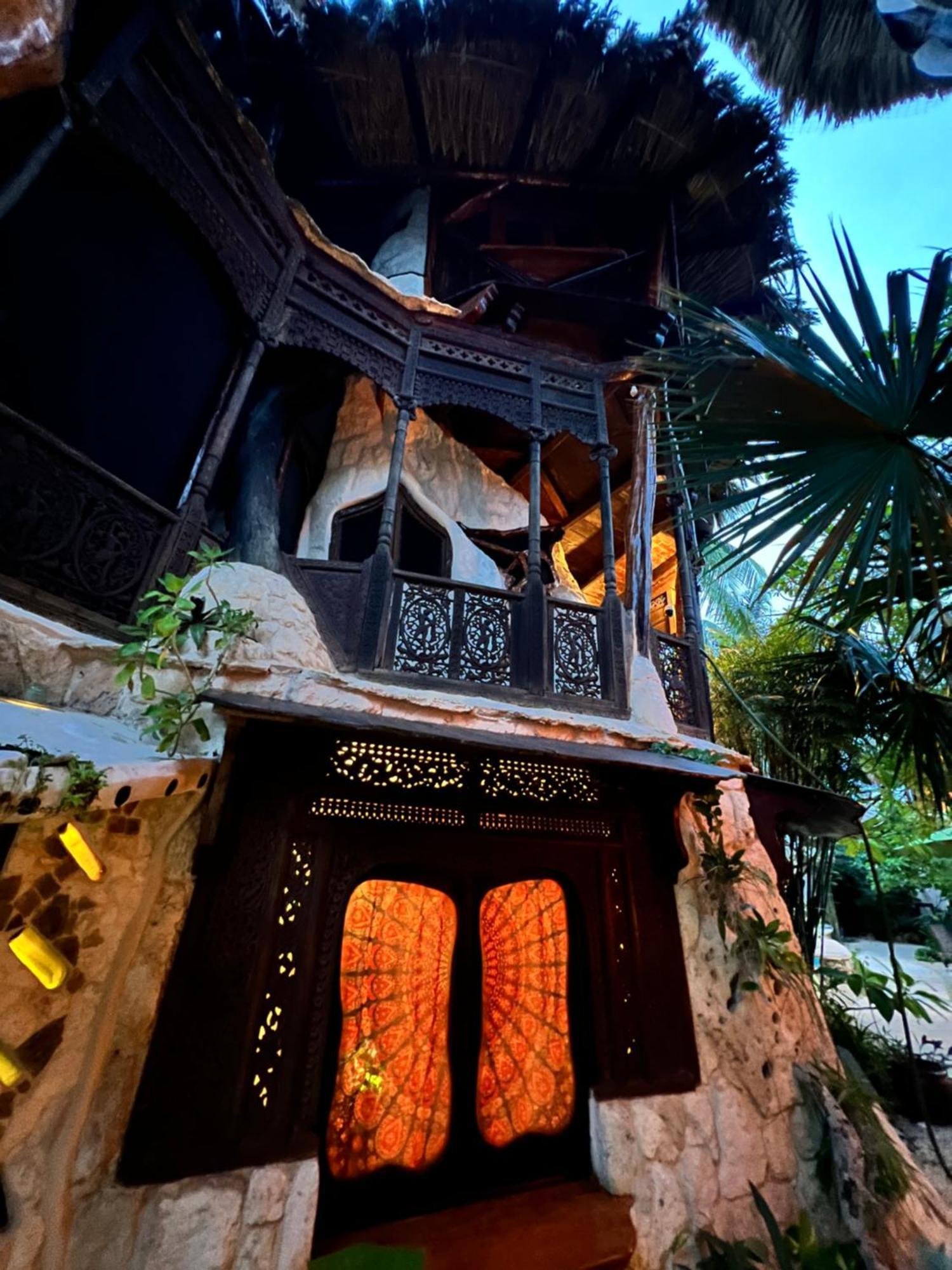 Bed and Breakfast La Quinta Orquidea Puerto Morelos Exterior foto