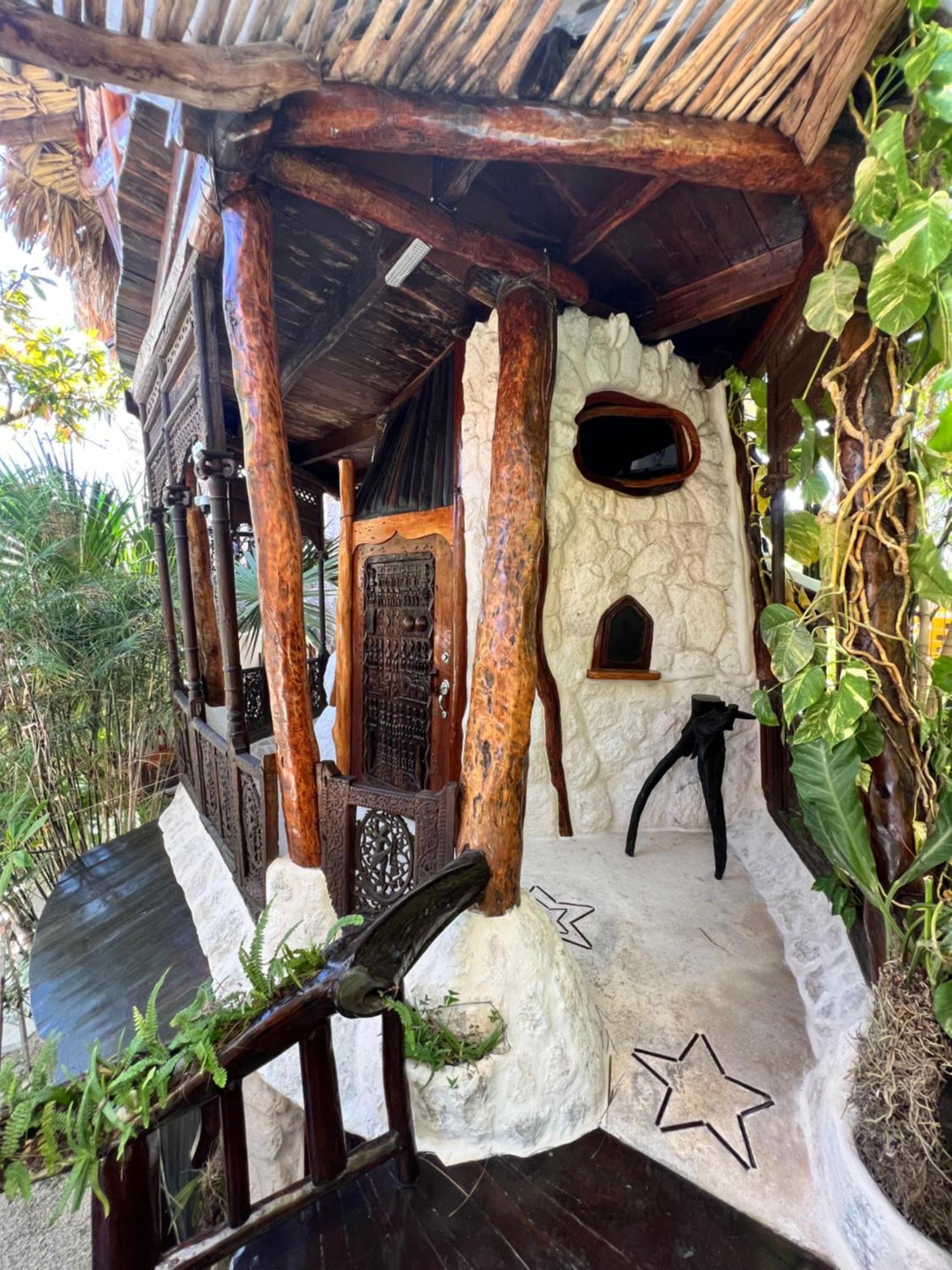 Bed and Breakfast La Quinta Orquidea Puerto Morelos Exterior foto