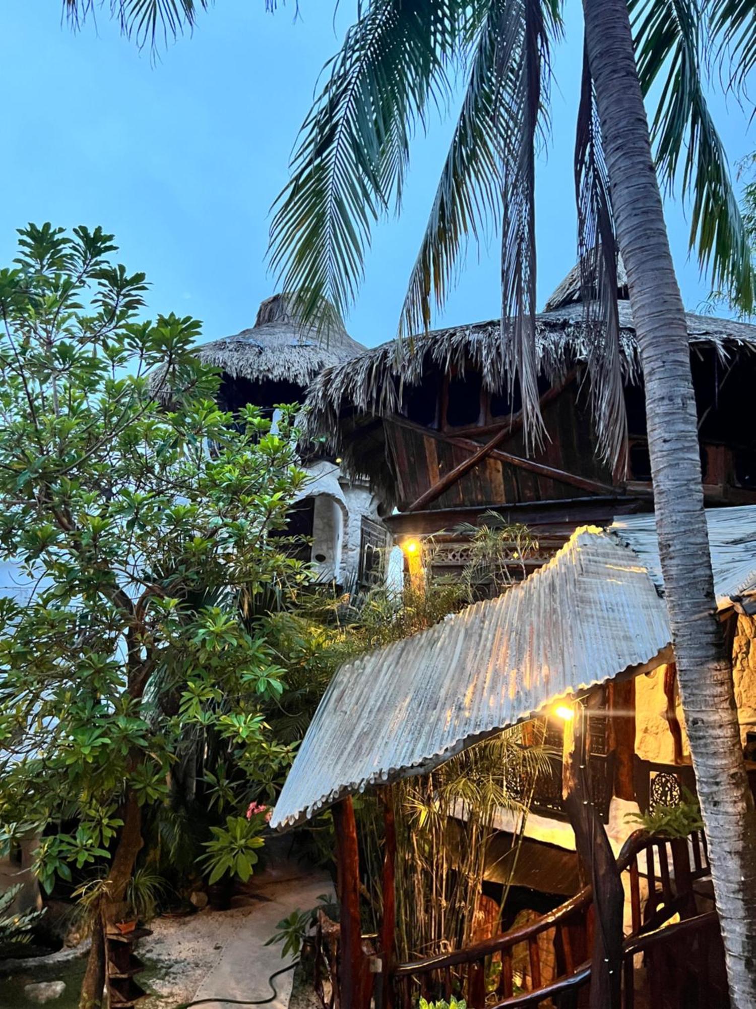 Bed and Breakfast La Quinta Orquidea Puerto Morelos Exterior foto